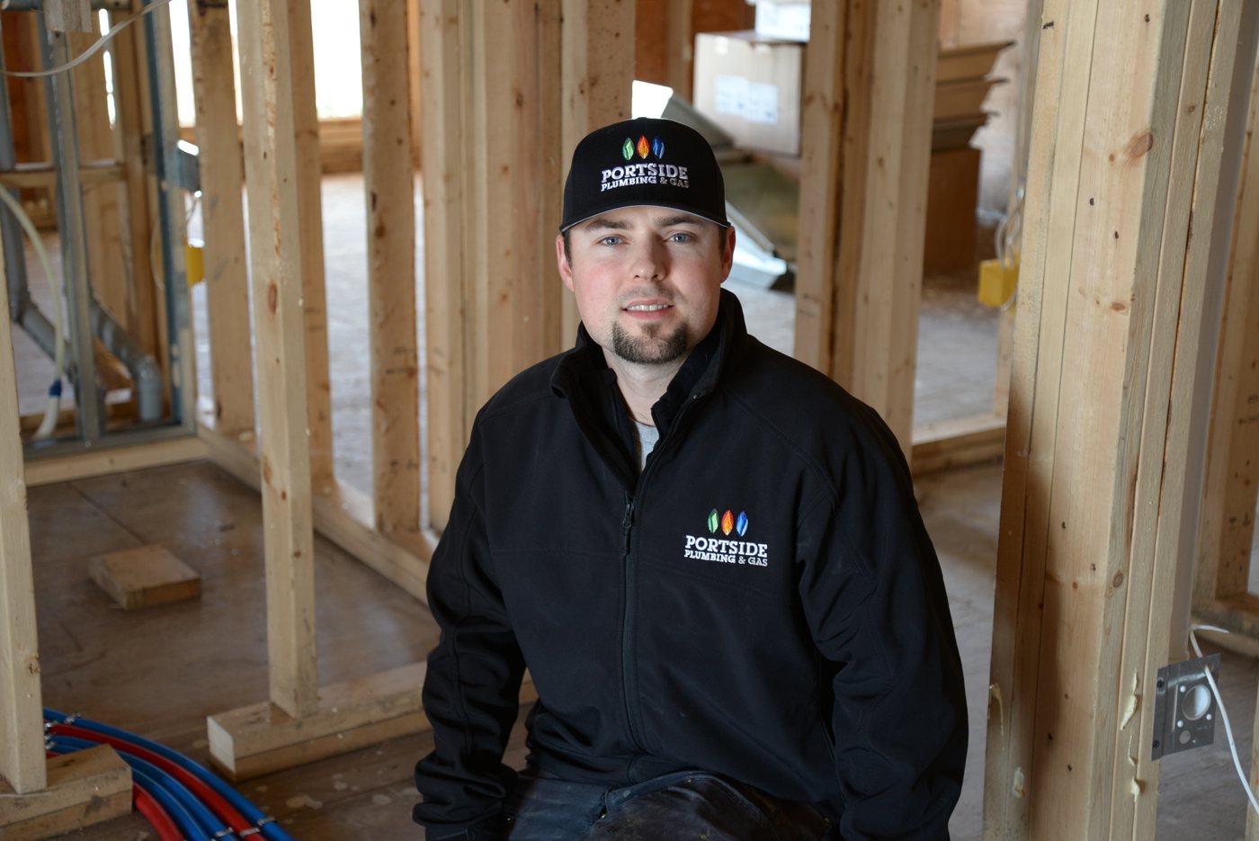 Portside Plumbing & Gas on a job site